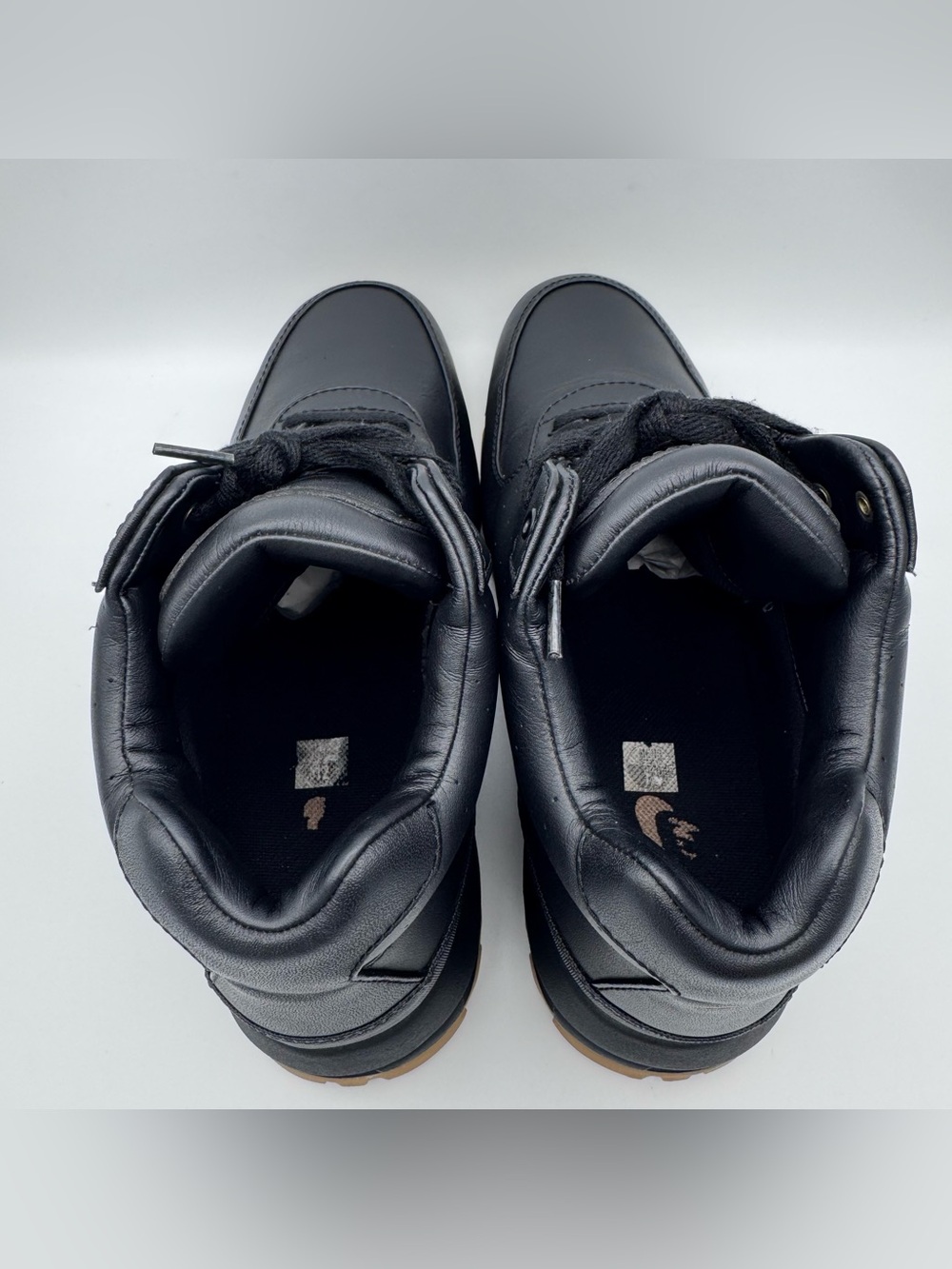 Nike Air Max Goadome ACG Black Gum Leather Boots 865031-017 Men Size 12 - Picture 6 of 12
